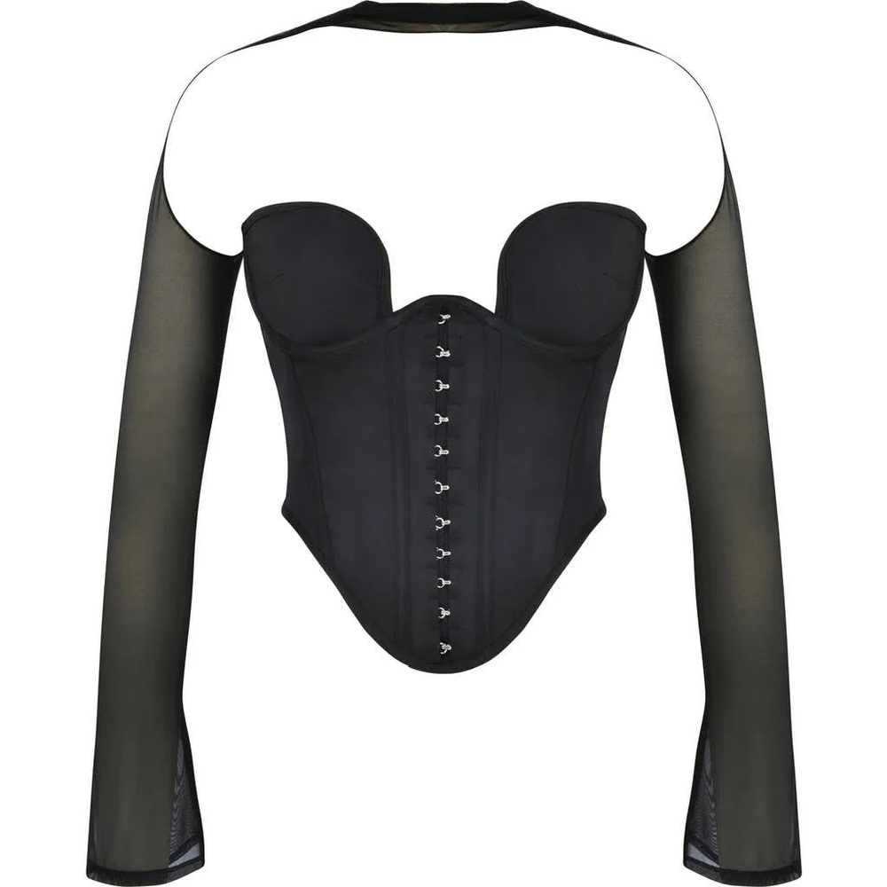 SOLD house of cb corset mina black m